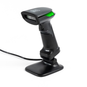 Cititor coduri de bare Metter HS2100, 2D, USB, stand, negru